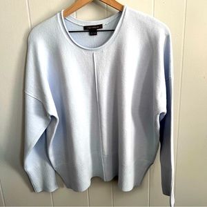 BEAUTIFUL BLUE FRENCH CONNECTION women’s sweater.  Size L with long sleeves